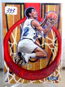 lot 393 image: John Stockton 199798 Ultra Basketball Big Shots #13
