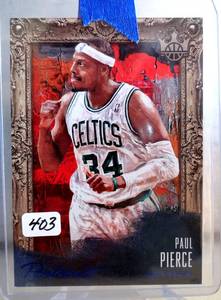 lot 403 image: SUPER RARE LIMITED OF 25 - 2018-19 PAUL PIERCE COURT KINGS 2425 $$$