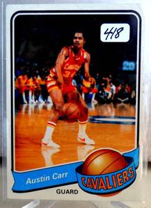 lot 418 image: VINTAGE AUSTIN CARR 1979-80 TOPPS BASKETBALL #76