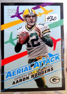 lot 430 image: Aaron Rodgers 2013 Topps Magic Aerial Attack #AA-AR NM-MT