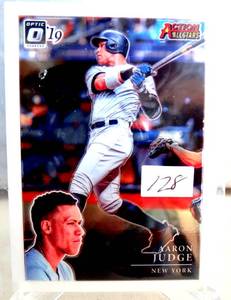 lot 128 image: 2019 Donruss Optic AARON JUDGE ACTION ALL STARS #AA-2 Yankees