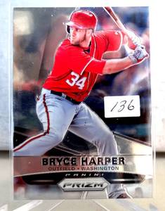 lot 136 image: BRYCE HARPER - 2015 Panini Prizm