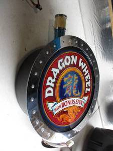 lot 38 image: Collectible Slot Machine Sign
