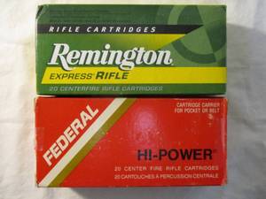 lot 26 image: 2-Boxes (40 Rounds) of 22-250 Rifle Cartridges,