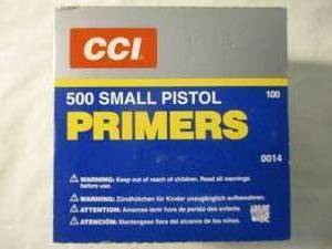 lot 28 image: 5-Boxes of CCI-500 Small Pistol Primers, 0014.