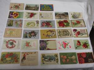 lot 56 image: Vintage-Early 1900s Post Cards