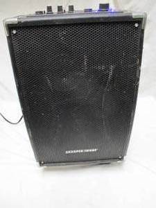 lot 2 image: Sharper Image SBT1008 Bluetooth Wireless Tailgate Speaker With Built-in Amplifier And Guitar Jack