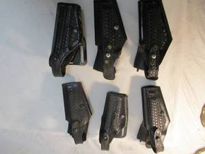 lot 151 image: 6-Used Police Duty Holsters