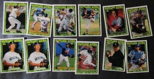 lot 105 image: � TOPPS 1994 �Future Stars�- Various players and teams. Cards 67-341. Not consecutive. 11 Cards total. Plus 1 Gold #4 Rookie Card. Perfect condition.