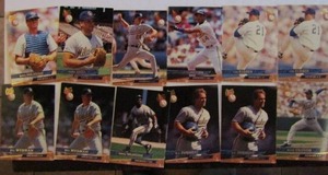 lot 172 image: � FLEER ULTRA 1993-BREWERS. Cards 218-226. Not consecutive. 12 cards total. Perfect condition.