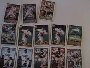 lot 247 image: TOPPS �40 YEARS OF BASEBALL�- Various teams and players. Cards 68-75. Not consecutive. 14 cards total. Good conditions, slight fade.