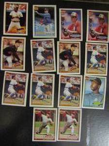 lot 256 image: � TOPPS �40 YEARS OF BASEBALL�- Various teams and players. Cards 175-182. Not consecutive. 14 cards total. Good conditions, slight fade.