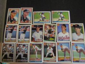 lot 273 image: � TOPPS �40 YEARS OF BASEBALL�- Various teams and players. Cards 324-337. Not consecutive. 16 cards total. Good conditions, slight fade.