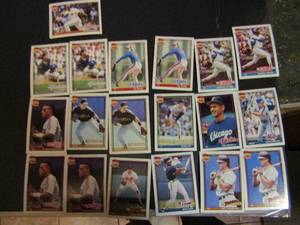 lot 307 image: �� TOPPS �40 YEARS OF BASEBALL�- Various teams and players. Cards 714-726. Not consecutive. 19 cards total. Good conditions, slight fade.