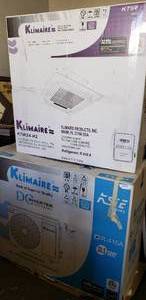 lot 3 image: Klimaire Split Type Air Conditioner Unit (Still in Box)