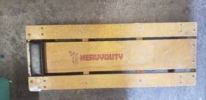 lot 111 image: Vintage Sears Craftsman Wooden HeavyDuty Creeper
