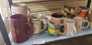 lot 136 image: Large amount of Various Large Coffee Mugs