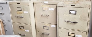 lot 140 image: Four Drawer File Cabinets (4 Total)
