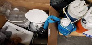 lot 83 image: Kitchen Appliances includes Ice Cream Maker minus the bucket