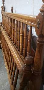 lot 148 image: American Heritage Headboard and Footboard king size