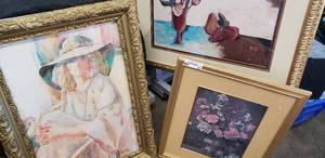 lot 43 image: Framed Wall Art, See Pictures