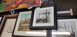 lot 51 image: Assorted Art, See Pictures