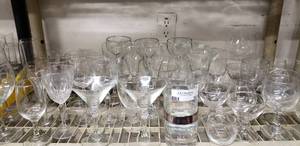 lot 18 image: Assorted Stemware and Wine Glasses, See Pictures