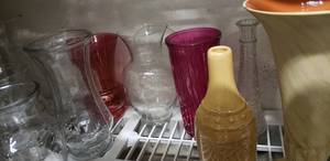 lot 74 image: Misc. Tall Vases Lot