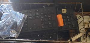 lot 96 image: Brother Label Maker, Multiple Keyboards and Mice