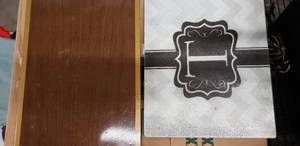 lot 80 image: Vintage Warm-O-Tray, Model #60 and Cutting Board