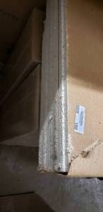 lot 180 image: 24x24 Ceiling Tiles (3 Boxes) and Metal Commercial Access Door