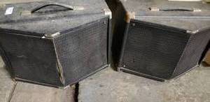 lot 205 image: Two Speaker Monitors