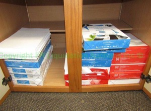 lot 34 image: Assorted copyprint paper as shown