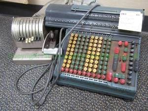 lot 43 image: Retro paymaster and commercial check printing machines