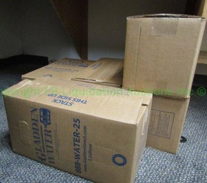 lot 178 image: Gladden water 5 gallon sealed bags of water, 5 total