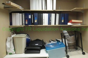 lot 130 image: Assorted office supplies plus as shown