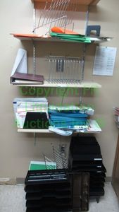 lot 115 image: Assorted office supplies as shown
