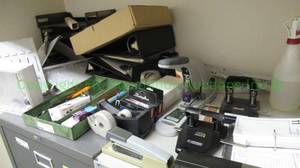 lot 103 image: Assorted office supplies as shown