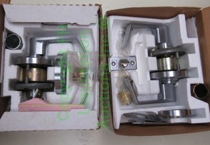 lot 84 image: Schlage commercial door handles, 2 count