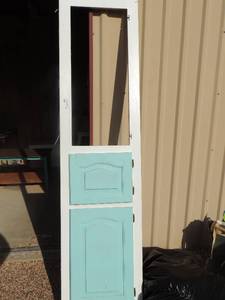 lot 98 image: Wooden door 21w x 83.5 tall