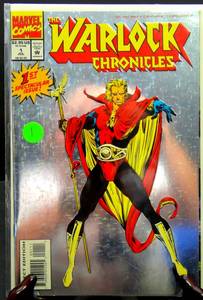 lot 1 image: FIRST EDITION - Warlock Chronicles #1 (Jul 1993) Holo-Foil Infinity Crusade Starlin Raney X  - $10