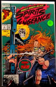 lot 4 image: Ghost RiderBlaze Spirits of Vengeance #2 (Marvel Comics, September 1992) - $8