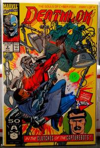 lot 13 image: DEATHLOK #2 MARVEL COMICS 1991 VFNM