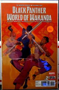lot 26 image: Black Panther World of Wakanda Comic 2 Cover A Afua Richardson 2016 Marvel $12