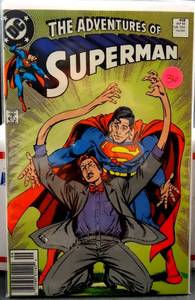 lot 36 image: The Adventures of Superman Issue #458 (September 1989, DC Comics)