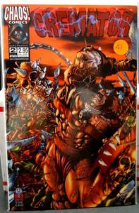 lot 41 image: CREMATOR #2, NM, Hells Guardian, Chaos, 1998