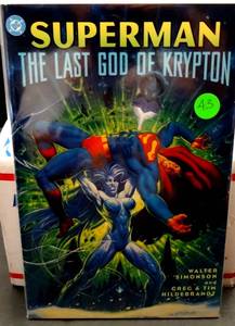 lot 43 image: SupermanThe Last God of Krypton (1999) 48 Beautiful Painted Pages  - WORTH GRADING  9.8 VALUE IS $150