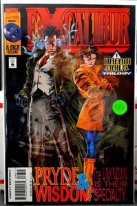 lot 55 image: FIRST EDITION $$$ - Excalibur #88-1995-Pete Wisdom  Kitty Pryde issue comic book $20