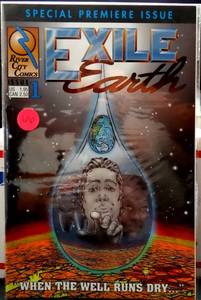 lot 66 image: FIRST EDITION - Exile Earth When The Well Runs Dry Comic Book River City Comic 1993 Issue #1