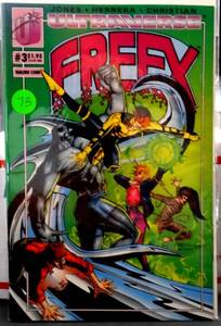 lot 73 image: Malibu Comics - Ultraverse , Freex # 3 Sept. 1993 NMMT